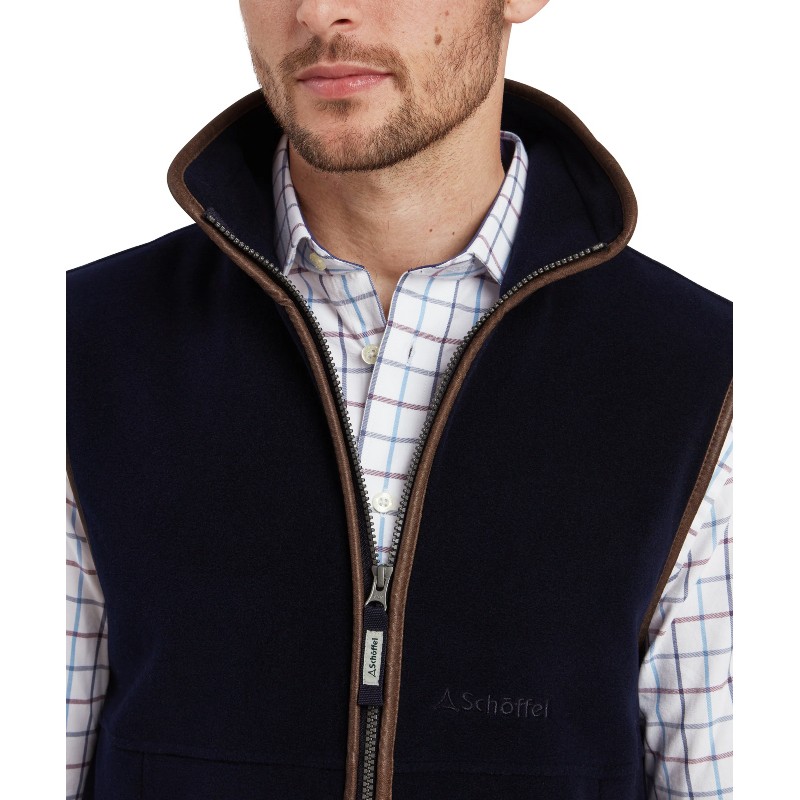 Oakham Fleece Gilet 1056 - Navy