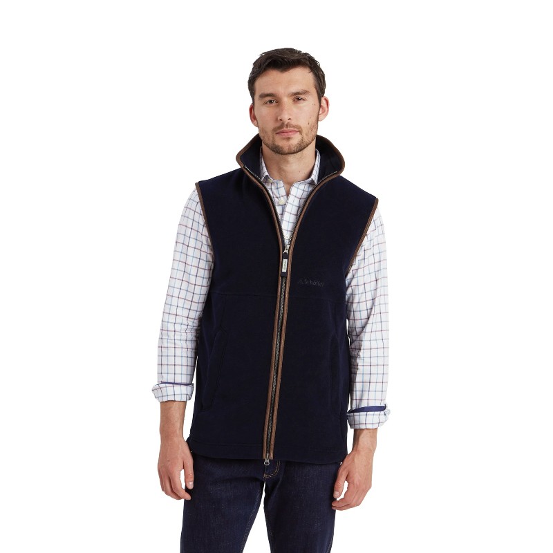 Oakham Fleece Gilet 1056 - Navy