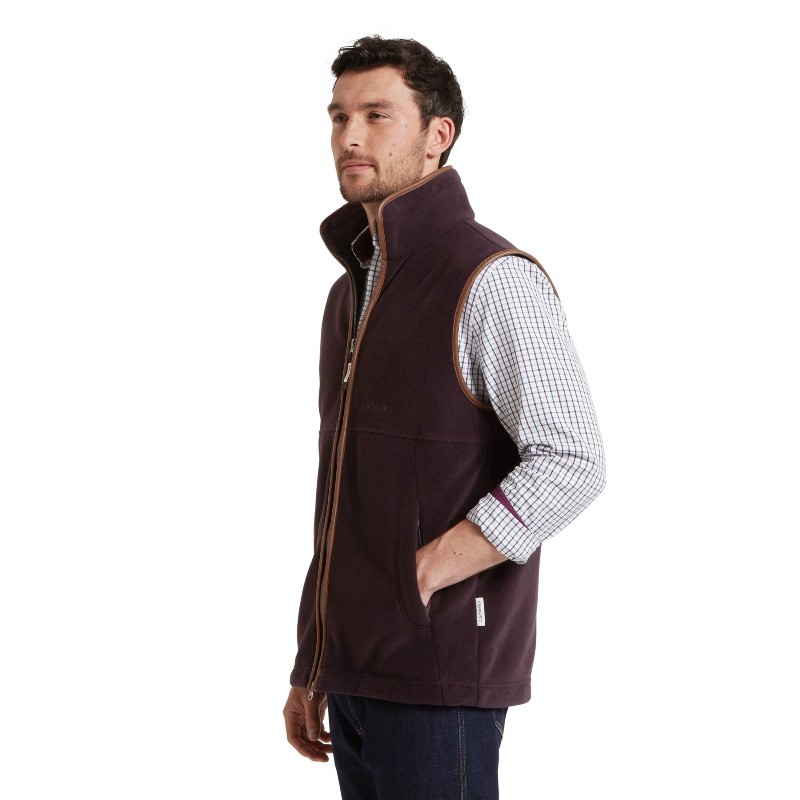 Oakham Fleece Gilet 1056 - Port