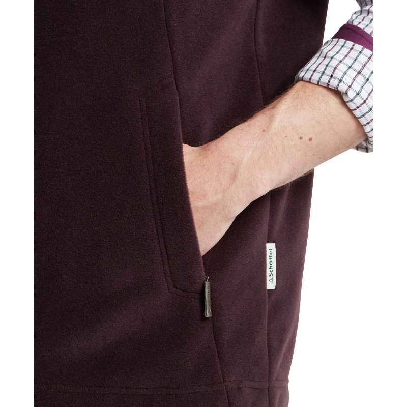 Oakham Fleece Gilet 1056 - Port