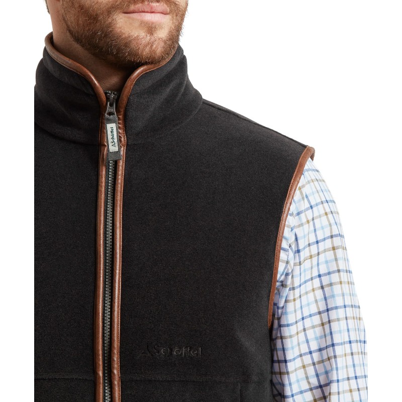 Oakham Fleece Gilet 1056 - Gunmetal