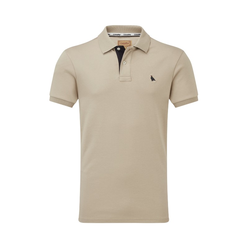 St Ives Jersey Polo Shirt 20-3111 - Cobblestone