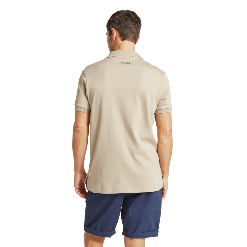 St Ives Jersey Polo Shirt 20-3111 - Cobblestone