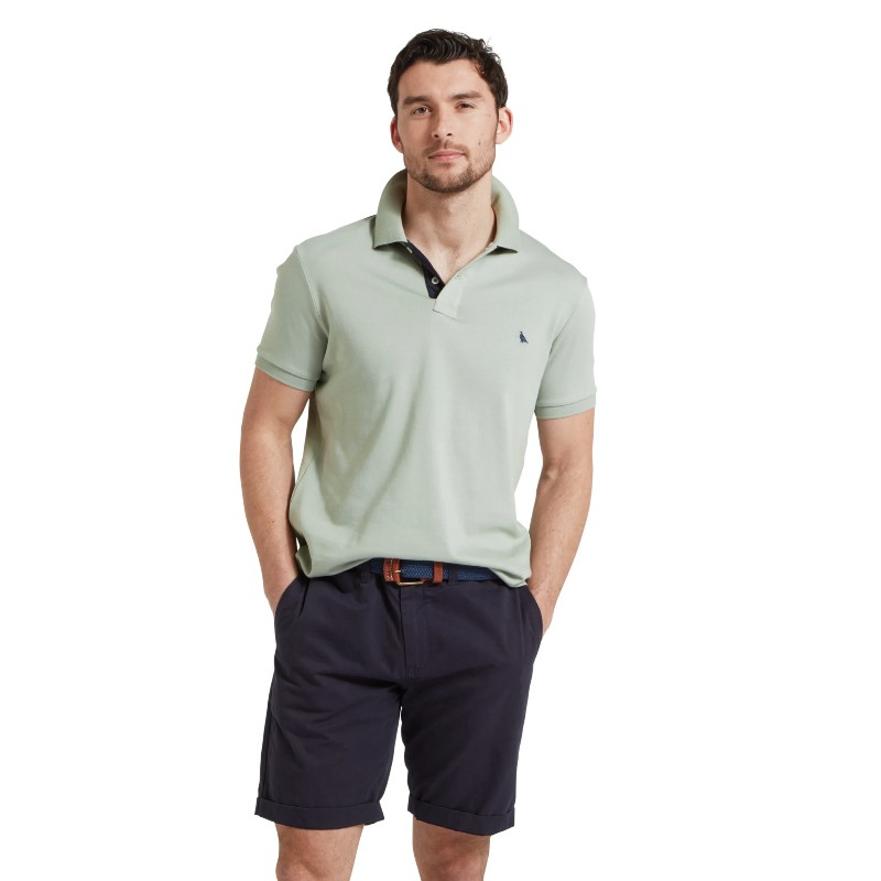 St Ives Jersey Polo Shirt 20-3111 - Aqua Grey