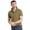 St Ives Jersey Polo Shirt 20-3111 - Dark Khaki Green