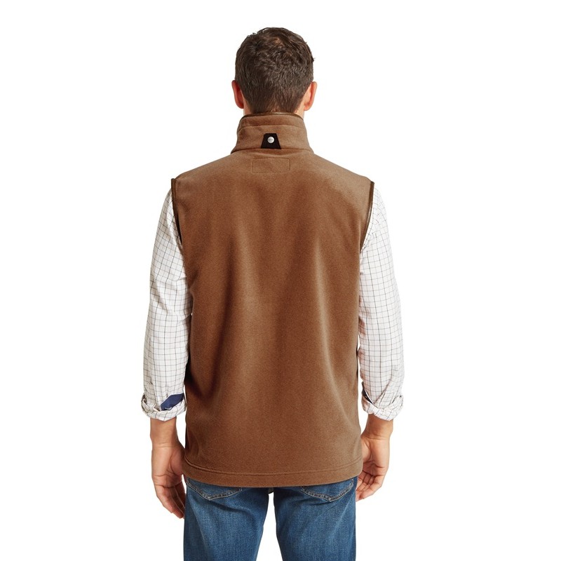 Oakham Fleece Gilet 1056 - Toffee