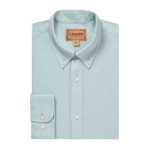 Schoffel Walsingham Linen Shirt 20-3128 - Surf Blue 