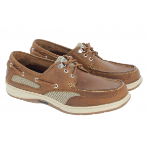 Sebago Clovehitch Il 7000GE0 Boat Shoes - Brown Cinnamon Leather