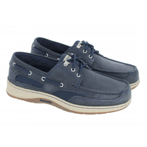 Sebago Clovehitch Il 7000GE0 Boat Shoes - Blue Navy Leather