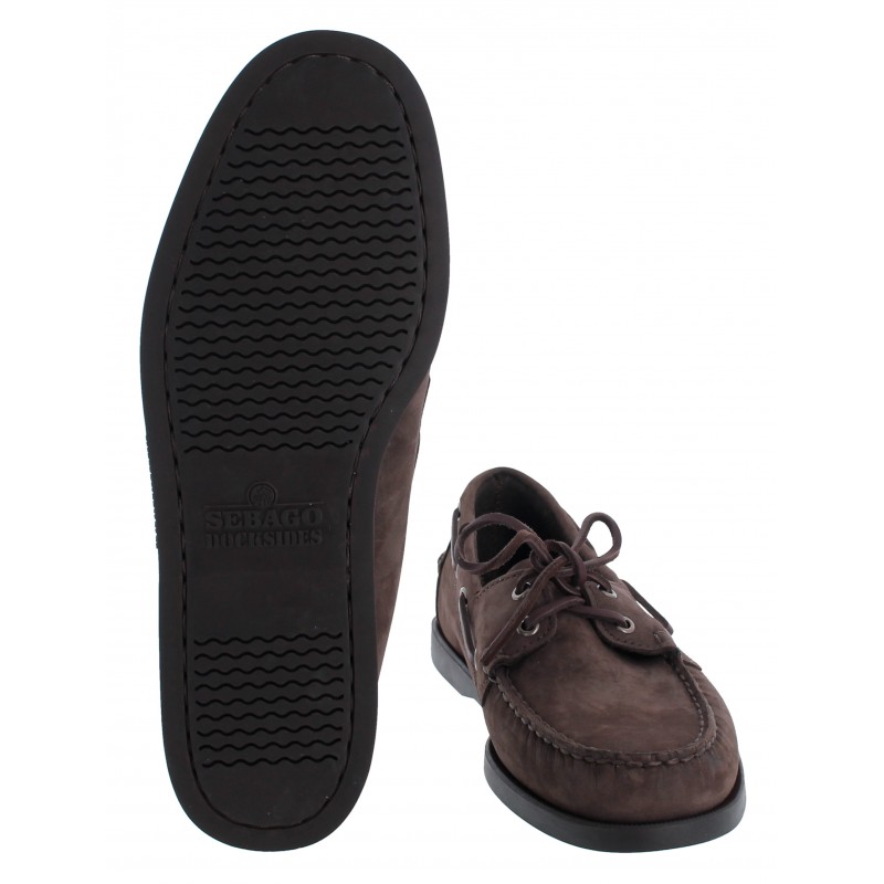 Docksides Portland 7000GA0 Boat Shoes - Chocolate nubuck