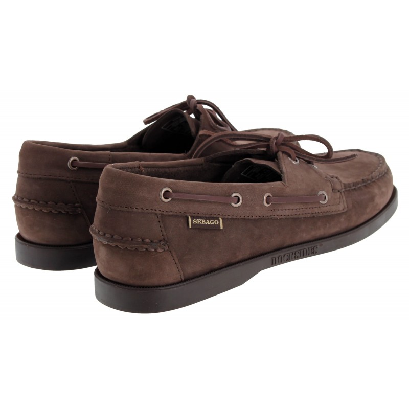 Docksides Portland 7000GA0 Boat Shoes - Chocolate nubuck