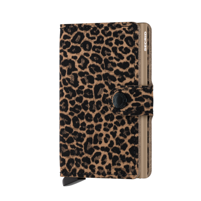 Mini Wallet Leo - Beige