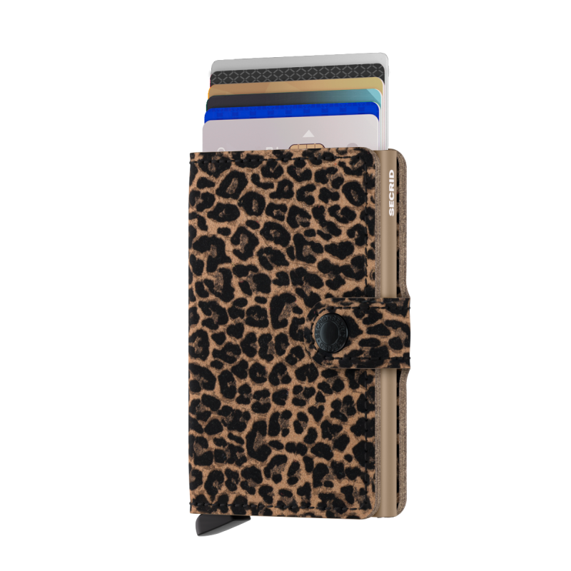 Mini Wallet Leo - Beige