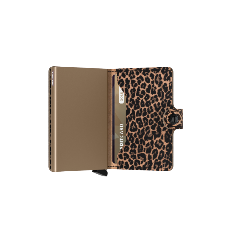 Mini Wallet Leo - Beige