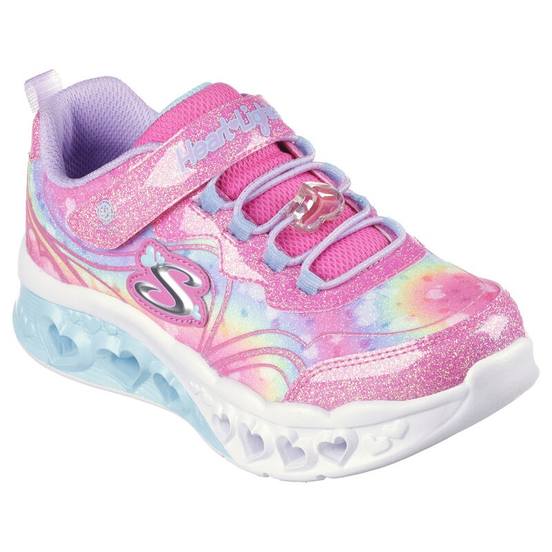 Groovy Swirl Light Up 303253L Trainers - Pink