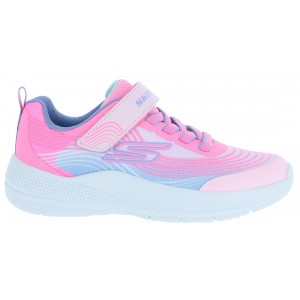 Skechers 303575L Microspec Advance Trainers - Light Pink/Lavender