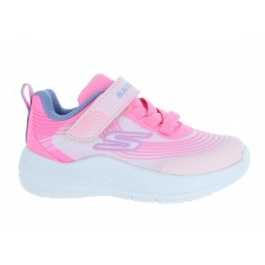 Skechers 303575N Microspec Advance Trainers - Light Pink/Lavender