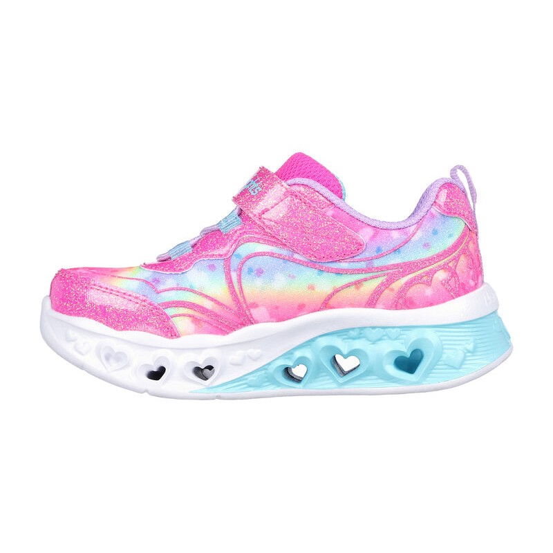 Groovy Swirl Light Up 303253N Trainers - Hot Pink / Lavender