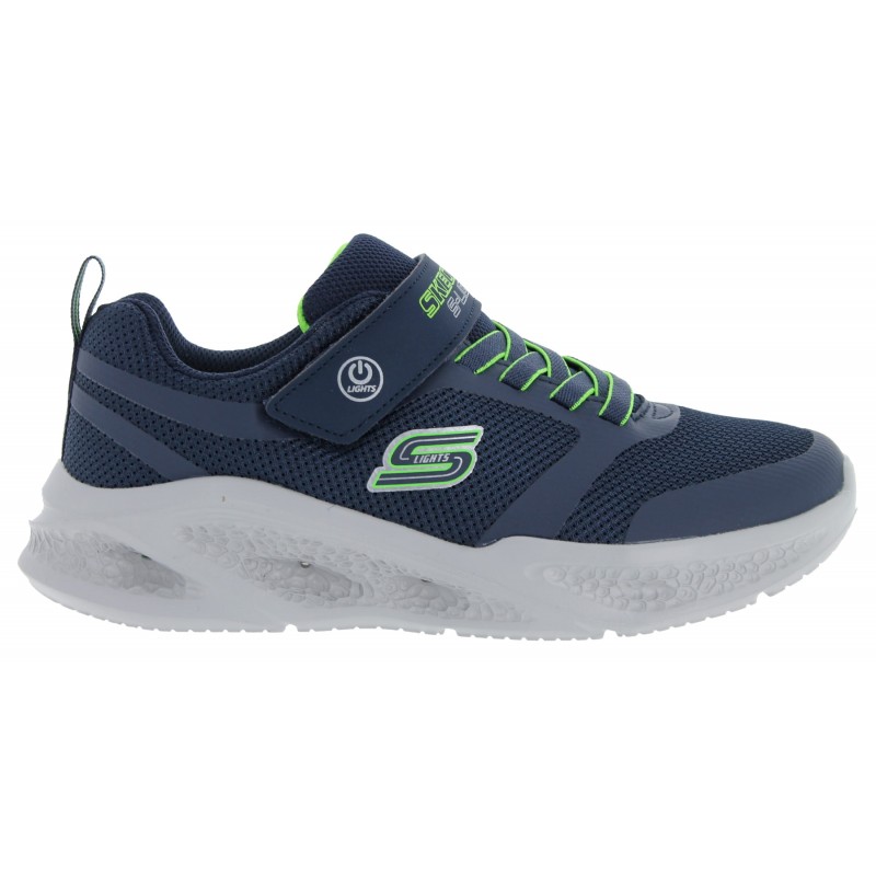 S-Lights Meteor-Lights 401675L Trainers - Navy / Lime