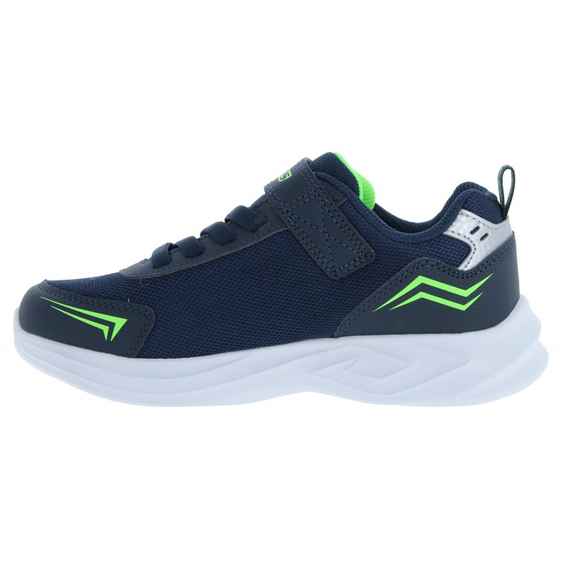 Mazematics 403609L Trainers - Navy/Lime