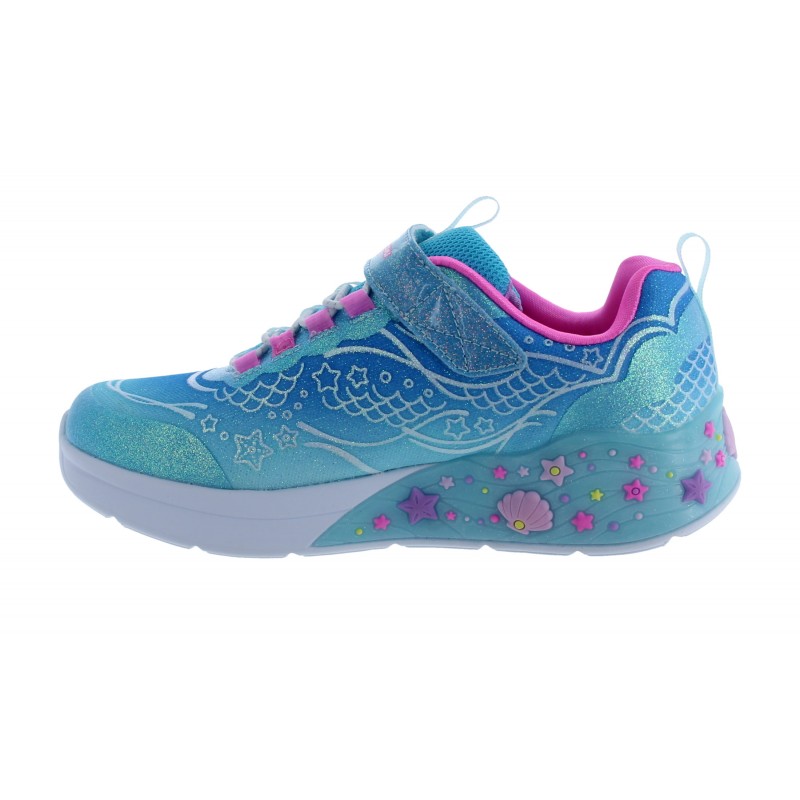 S Lights Mermaid Dreams 303060L Trainers -  Blue / Multi