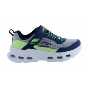 Skechers Glide  405125L Trainers Navy / Lime 
