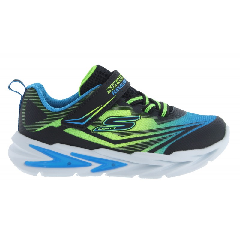 S Lights-Flex-Glow 400139N Trainers - Black / Lime S Lights-Flex-Glow 400139N Trainers - Black / Lime