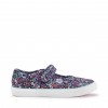 Busy Lizzie Canvas Shoes -  Navy Floral