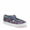 Busy Lizzie Canvas Shoes -  Navy Floral