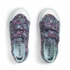 Garden Canvas Shoes - Navy Floral