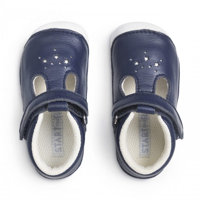 Tumble Shoes - French Navy Leather