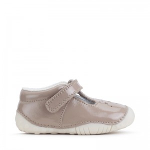 Start-Rite Tumble Shoes - Taupe Patent Start-Rite Tumble Shoes - Taupe Patent