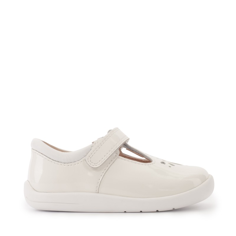 Puzzle Shoes - White Patent