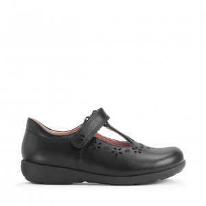 Start-Rite Charlotte School Shoes - Black Leather Start-Rite Charlotte School Shoes - Black Leather