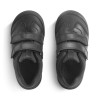 Action School Shoes - Black Leather