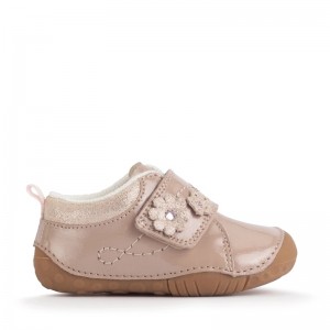 Start-Rite Lila Shoes - Taupe Patent Start-Rite Lila Shoes - Taupe Patent