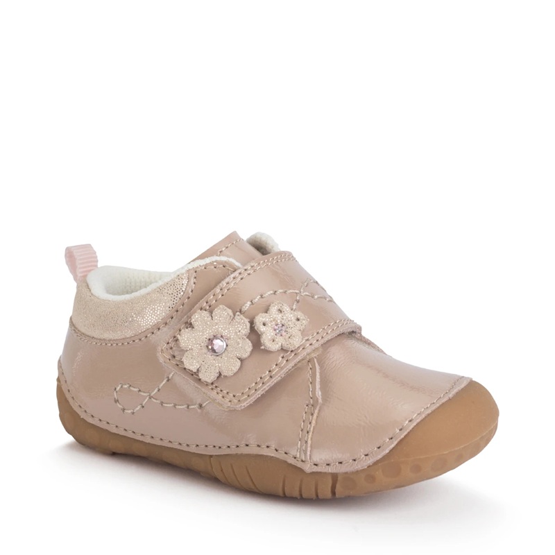 Lila Shoes - Taupe Patent
