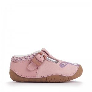 Start-Rite Little Paws Shoes - Dusky Pink Nubuck Start-Rite Little Paws Shoes - Dusky Pink Nubuck