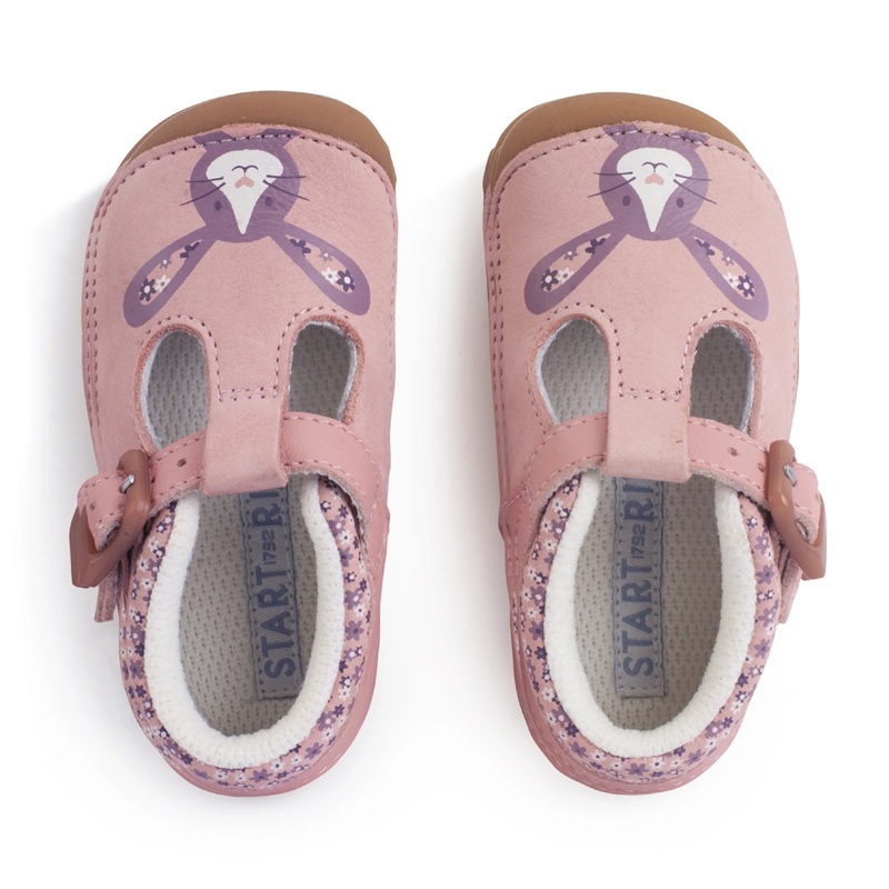 Little Paws Shoes - Dusky Pink Nubuck