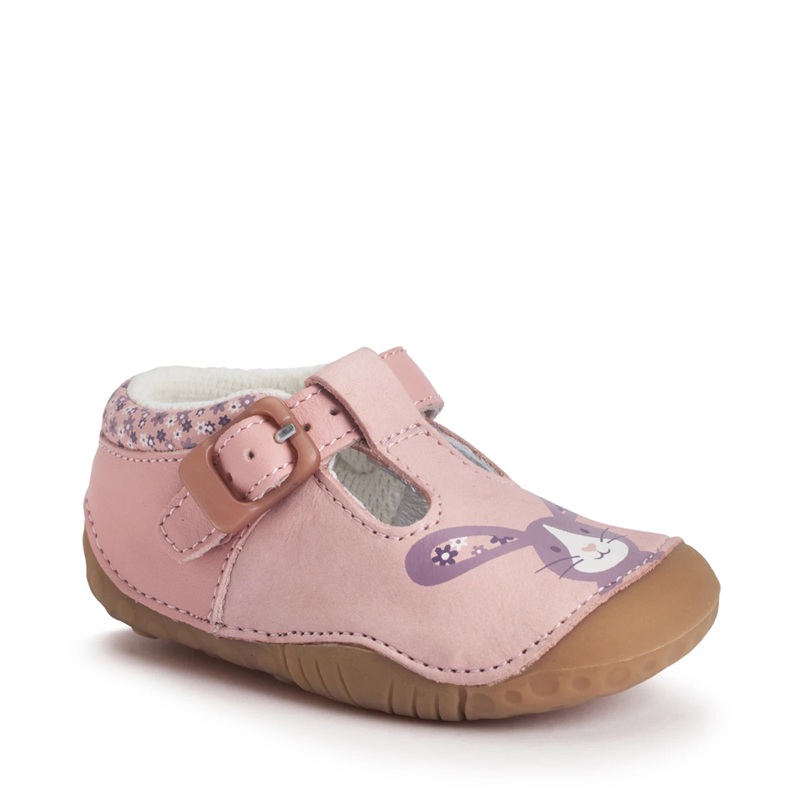 Little Paws Shoes - Dusky Pink Nubuck