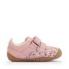 Little Smile Shoes - Pink Nubuck / Leather