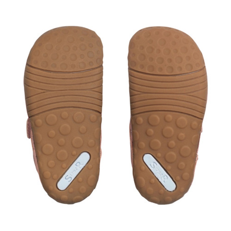 Little Smile Shoes - Pink Nubuck / Leather