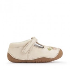 Start-Rite Squish Shoes - Cream Leather Start-Rite Squish Shoes - Cream Leather