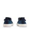Tide Canvas Shoes - Navy Dino Print