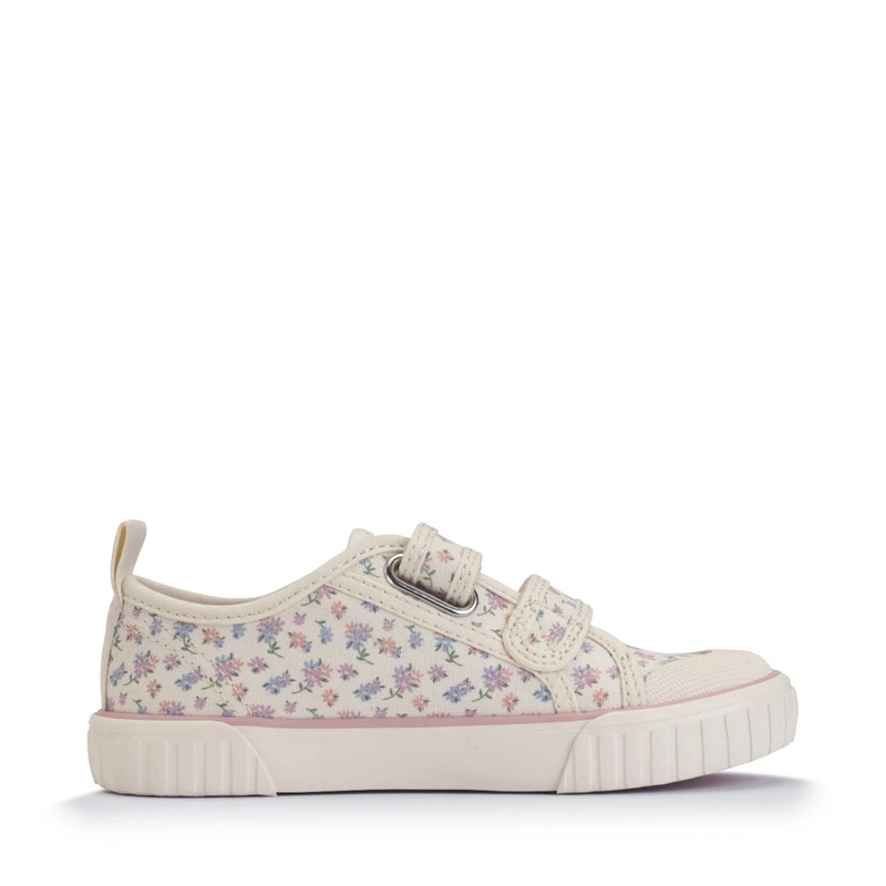 Tide Canvas Shoes - Posy Cream