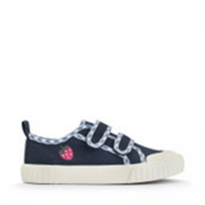 Start-Rite Tide Canvas Shoes - Navy Start-Rite Tide Canvas Shoes - Navy