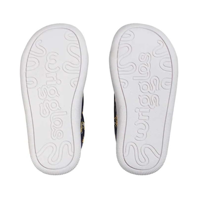 Wriggles Canvas Shoes - Navy Digger Print