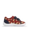 Wriggles Canvas Shoes -  Red Digger Print