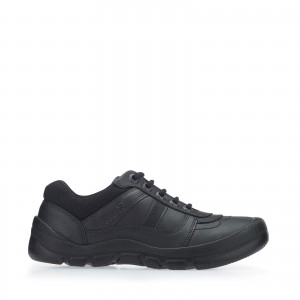 Start-Rite Rhino Sherman School Shoes - Black Leather