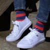 Striped Socks - Classic Red